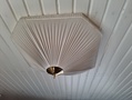 Plafondi valaisin 1950 lukua 
Mitat LxSxK 65x65x30 cm. MYYTY