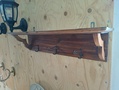 Naulakko 1930 lukua 
Mitat LxSxK 73x20x17 cm. Hinta 30e 