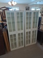 Vitriini kaappi 2 kpl 
Mitat LxSxK 70x38x177 cm. MYYTY